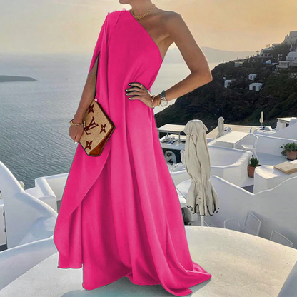 Natalia - One-Shoulder Summer Dress