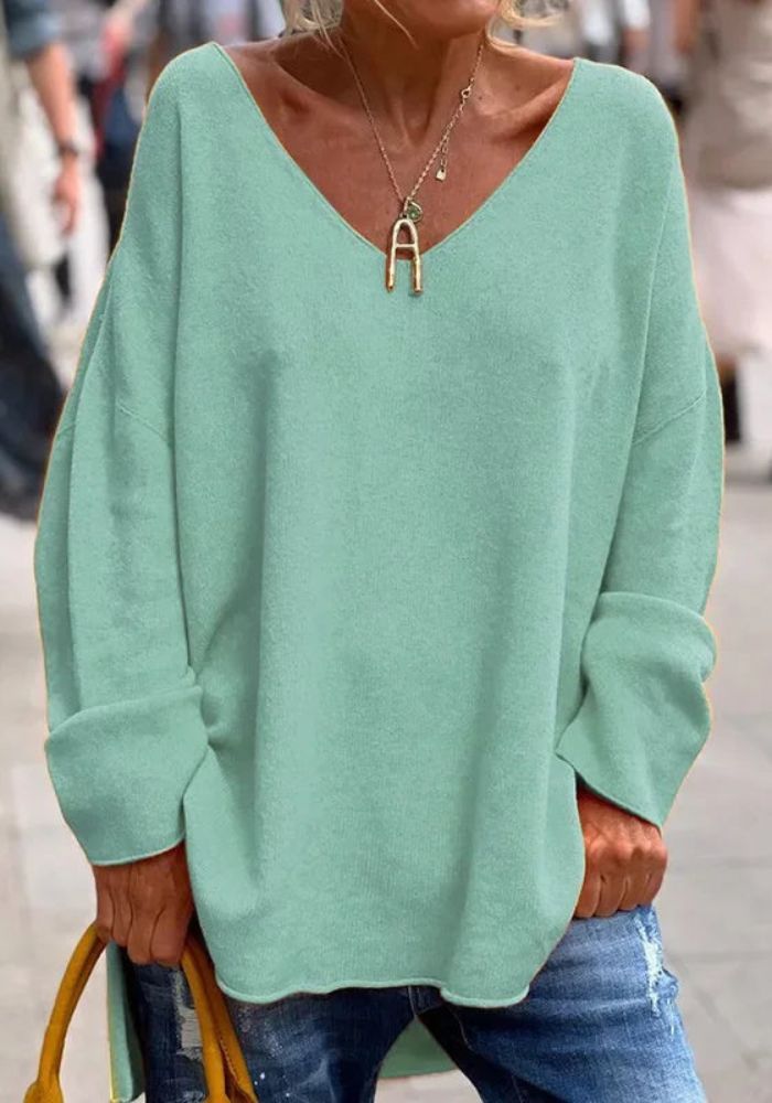 Sofistikeret Oversized Cashmere Sweater