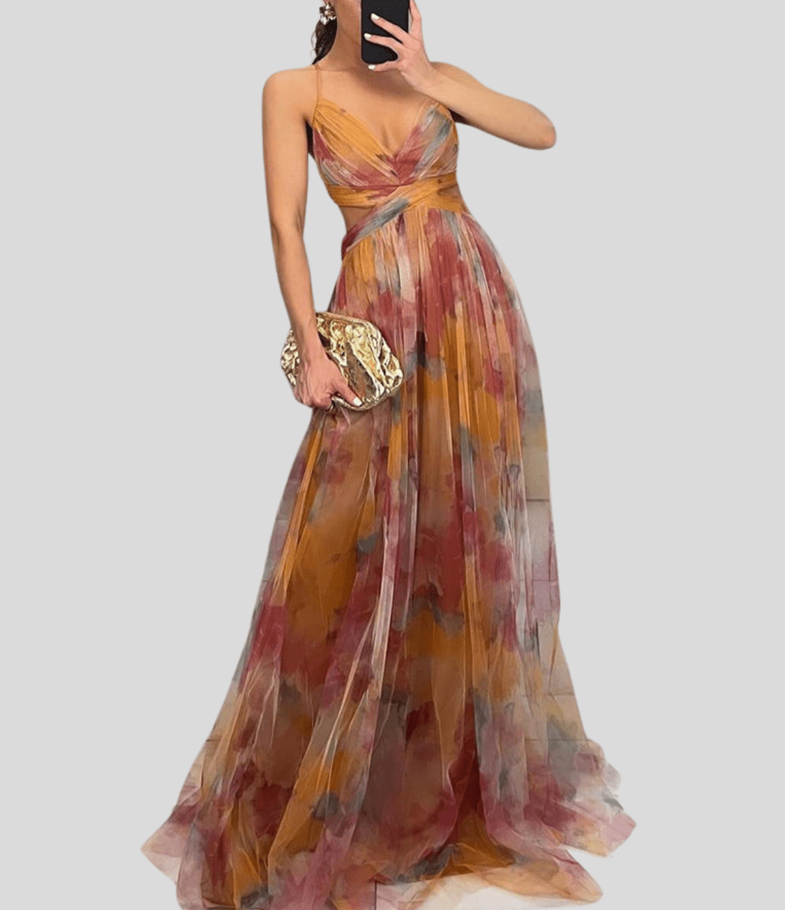 Carola - Charming Floral Maxi Dress