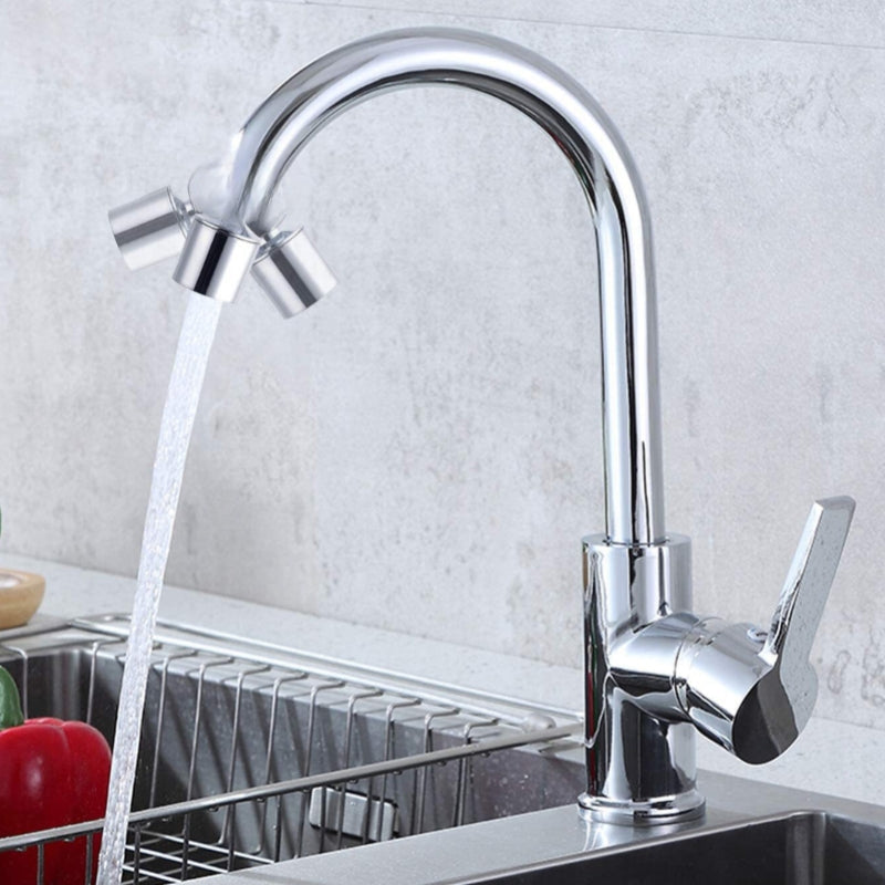 FlowFlex – Moderne dobbelt sprayhanetilbehør 360° roterende