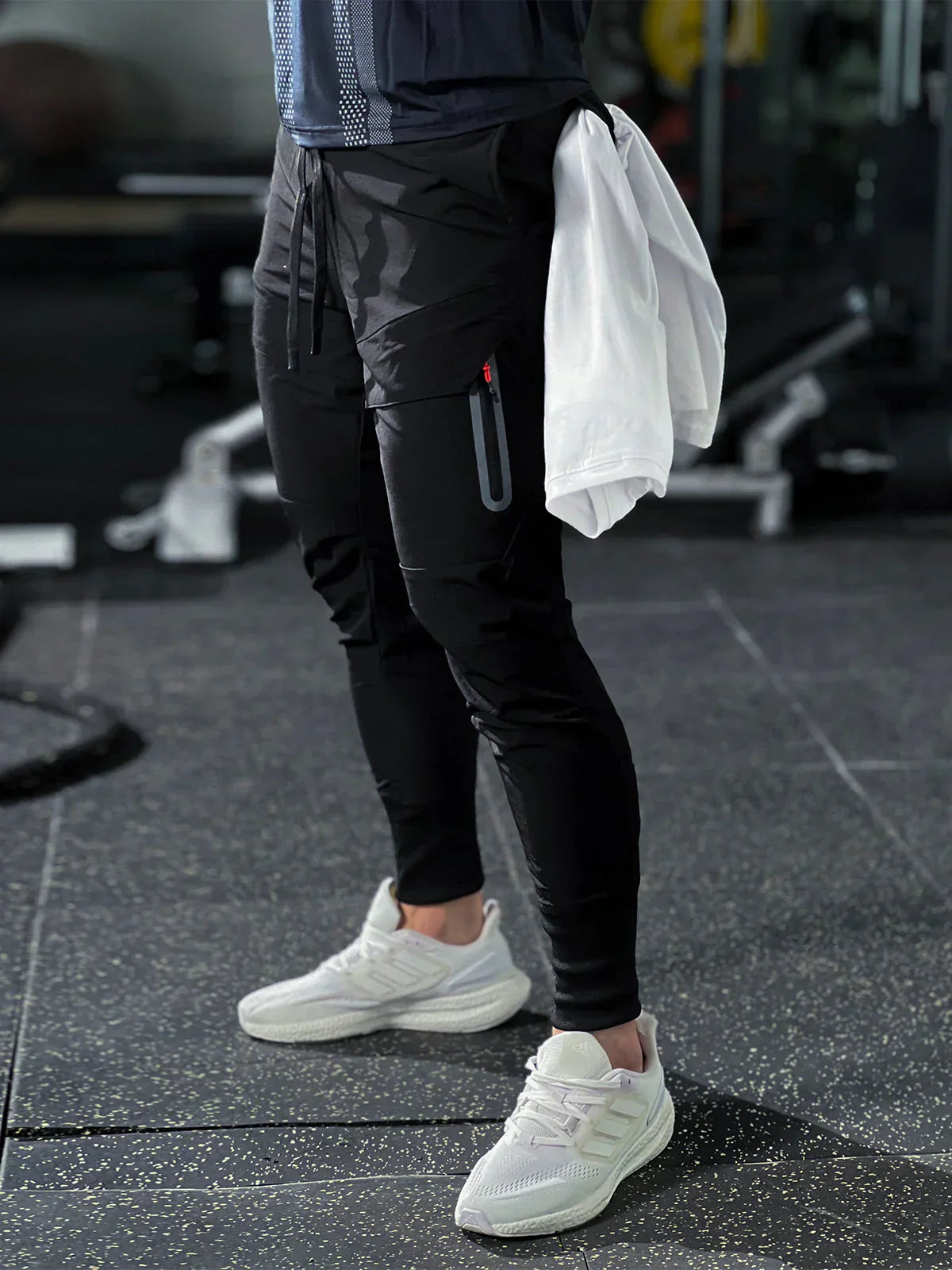 Heren Sportbroek met Stretch en Zakken – Dario