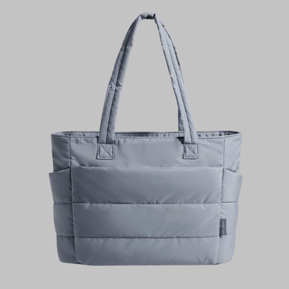 Women's Quilted Tote Bag – Spacious and Elegant Laptop Compartment