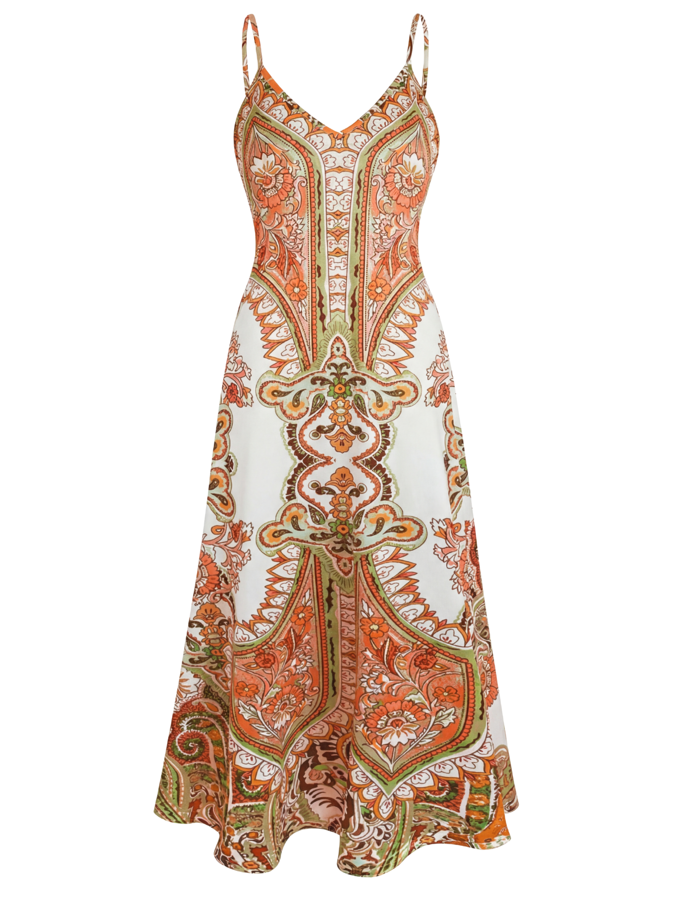 Amelia - Boho Floral Sleeveless Dress