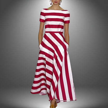 DIANE™ – Chic Striped Dress for Effortless Style