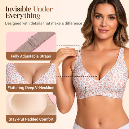 Jelly Wireless – der ultra-bequeme, drahtlose Damen-BH: nahtlos, Tief-V & Push-Up