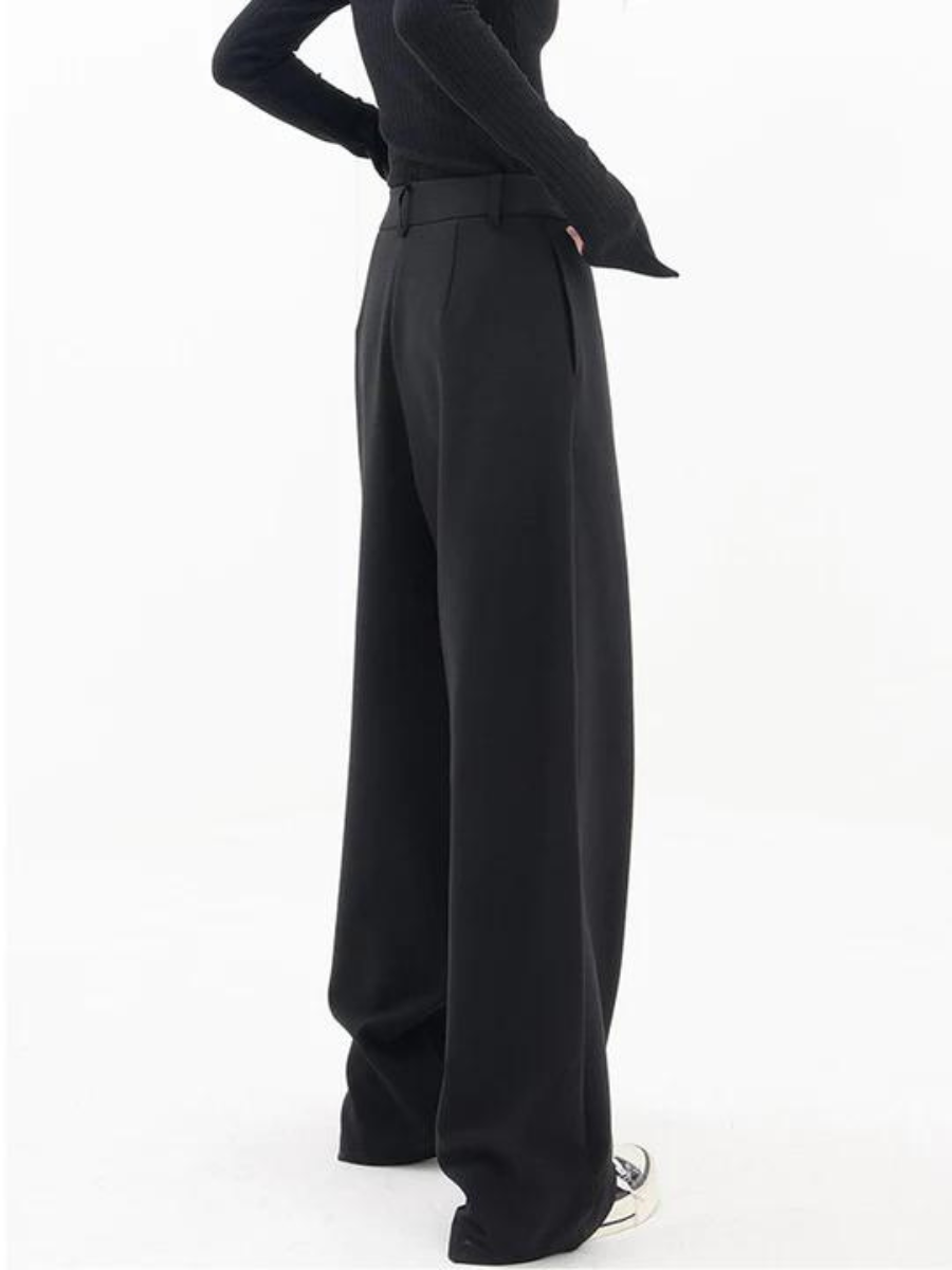 Natalia | Pantalones Anchos Asimétricos Para Mujer