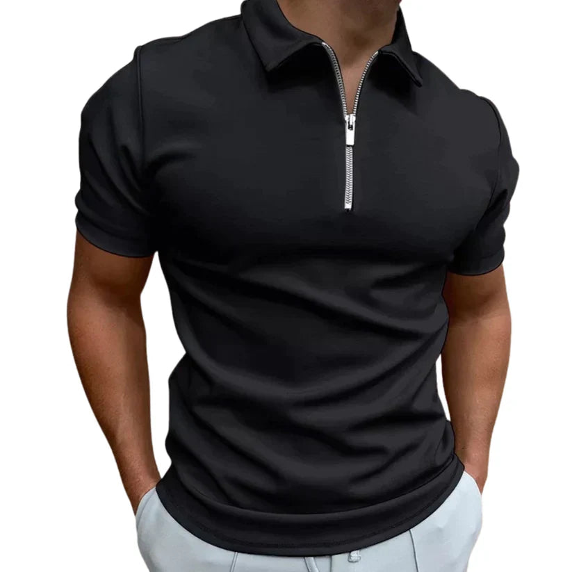Ralph Polo | Stilvolles Poloshirt in einfarbiger Farbe