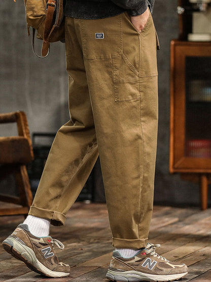 Kaj - Vintage-inspirerede casual utility-bukser