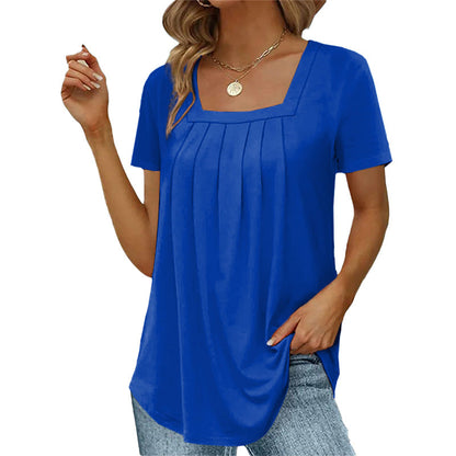 Elegant Pleated Blouse
