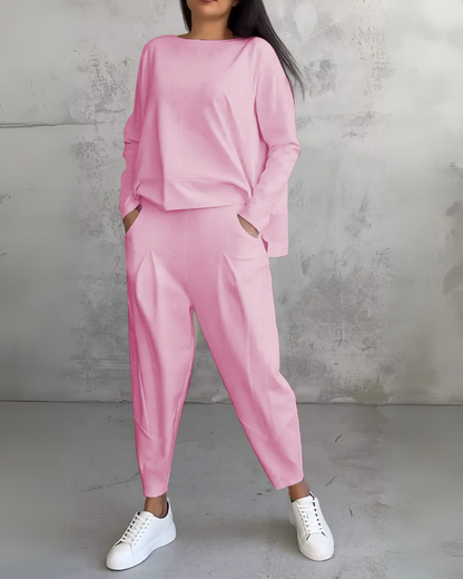 Ana – Conjunto confortável com calça