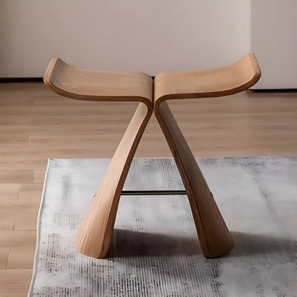 Houten Krukje Massief Hout – Design Bijzettafel & Nachttafeltje | Restfield
