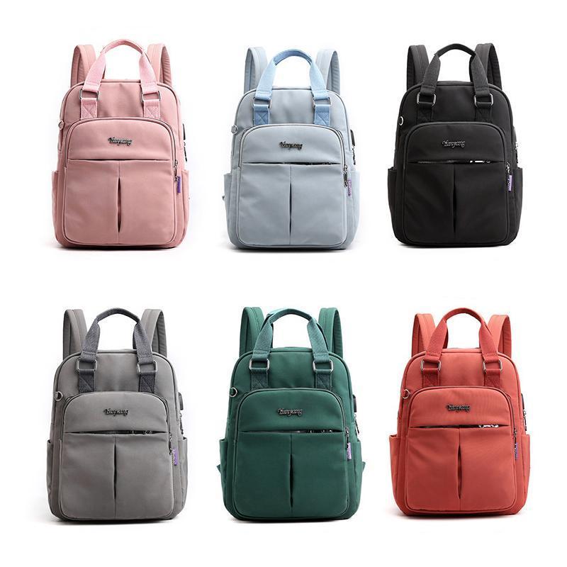 Oxford Rucksack mit USB-Ladefunktion – wasserdicht & viele Fächer Zorenza