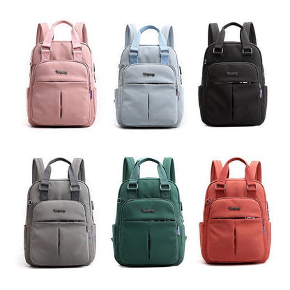 Oxford Rucksack mit USB-Ladefunktion – wasserdicht & viele Fächer Zorenza
