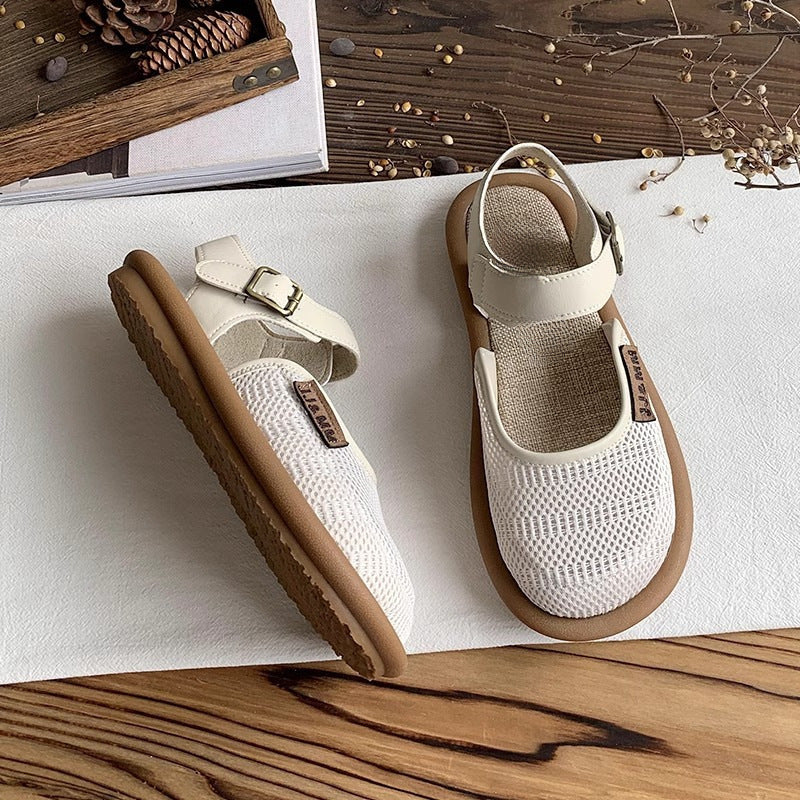 Women's Cushioned Adjustable Sandals Wide Fit