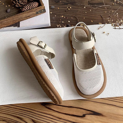 Women's Cushioned Adjustable Sandals Wide Fit