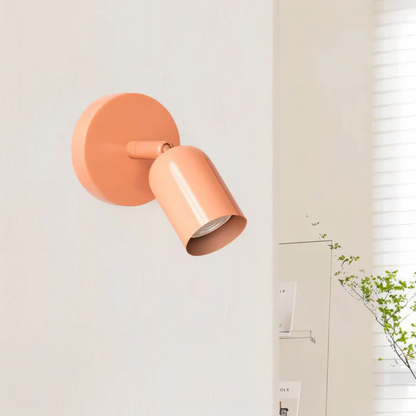 Lucius - Minimalistische Macaron LED Wandlamp