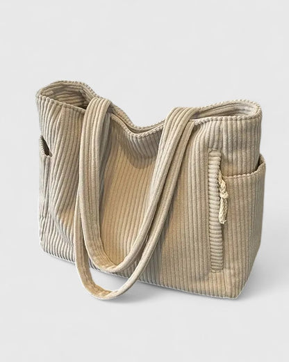 Women's Ribbed Style Handbag