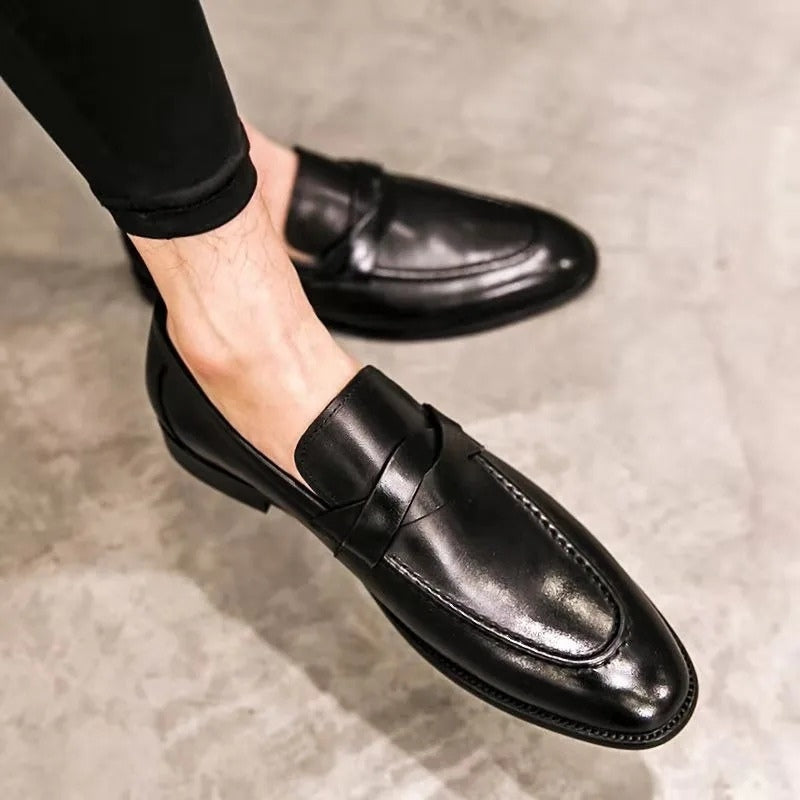 Hugo – Men's Round Toe Loafers