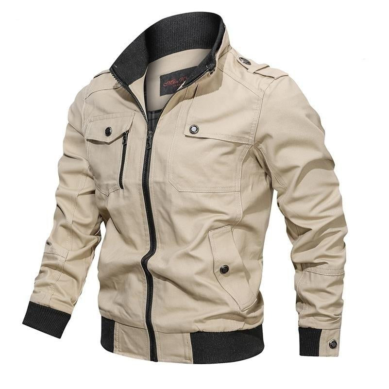 Leandro – Herren Übergangsjacke mit Reißverschluss