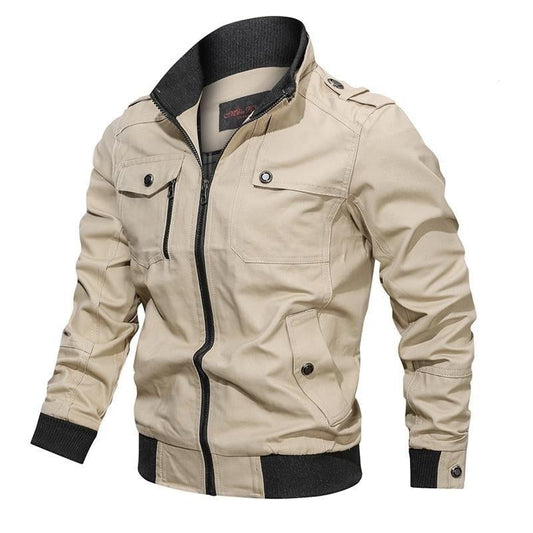 Leandro – Herren Übergangsjacke mit Reißverschluss