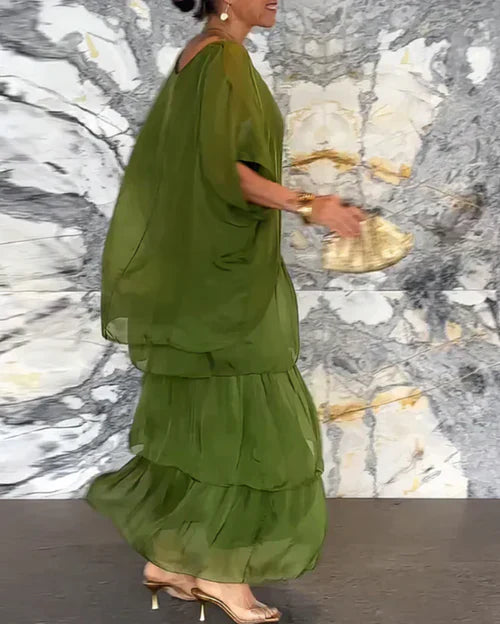 Laura - Robe longue élégante et fluide