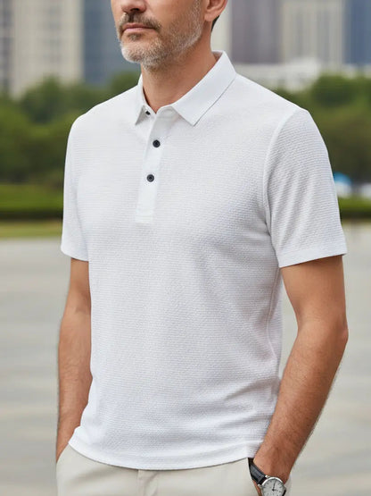 De Sorrento – Mesh T-Shirt met Korte Mouw Rafello&Co