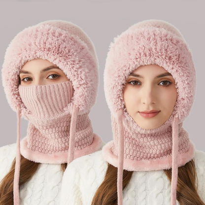 Versatile 3-in-1 Women's Beanie Hat