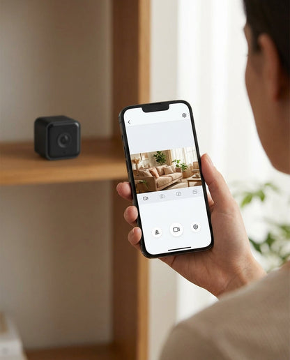 Mini WiFi-sikkerhetskamera 1080P – Trådløst & Værsikkert
