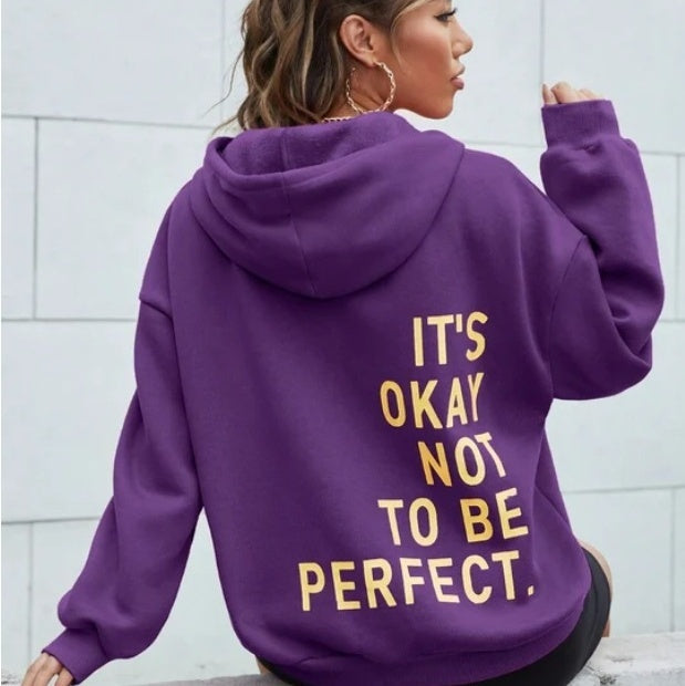 Trendigt unisex-hoodie - Billie | Supersoft-material