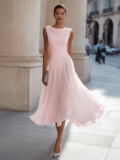 Damen Elegantes Hochzeitskleid | Midi