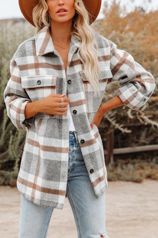 Varietta | Kariertes Overshirt mit Kuschelfaktor