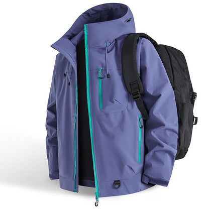 Wasserdichte Jacke für Outdoor-Abenteuer und den Stadtverkehr