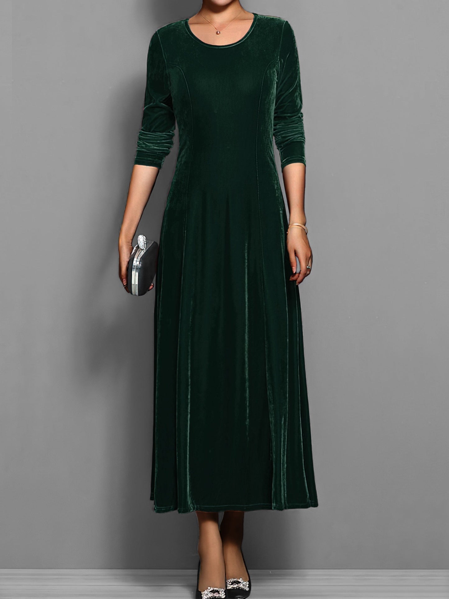 Soft Velvet Dress