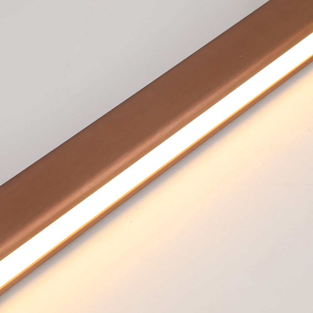 Hanglamp Rechthoekig LED Dimbaar Zwart Bruin Metaal Acryl Eettafel Woonkamer 80-150cm | Restfield