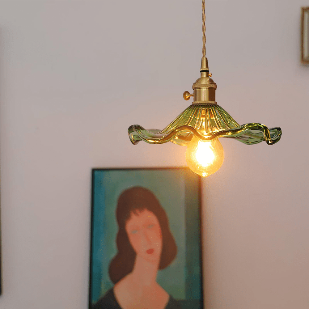stilvolle Hibiskusblume Lampe