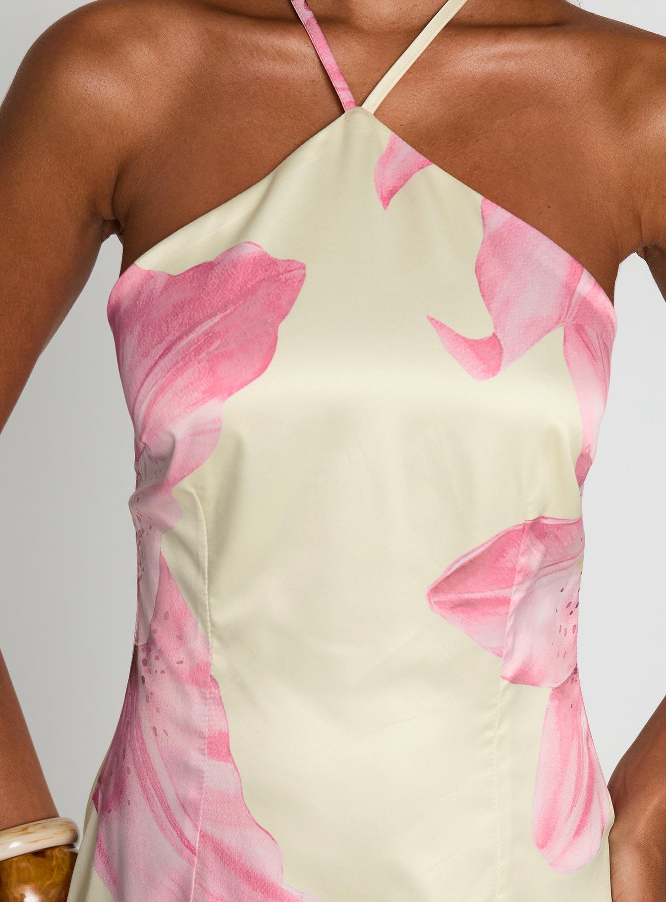 Atelier Fes | Flora Mini Jurk met bloemenprint