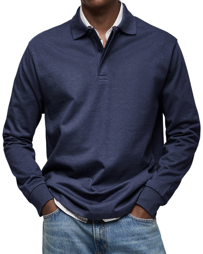 Zyviro| MOHR® | Polo lujo de manga larga