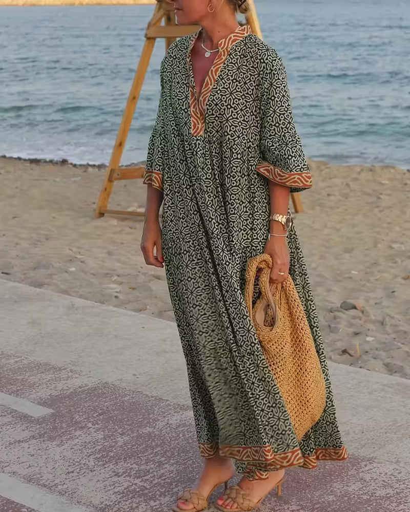 Talena™ Printed Dress