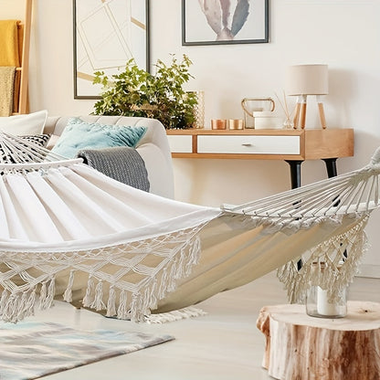 Tusheng Bohemian Hangmat – Relaxen in Kleur en Comfort