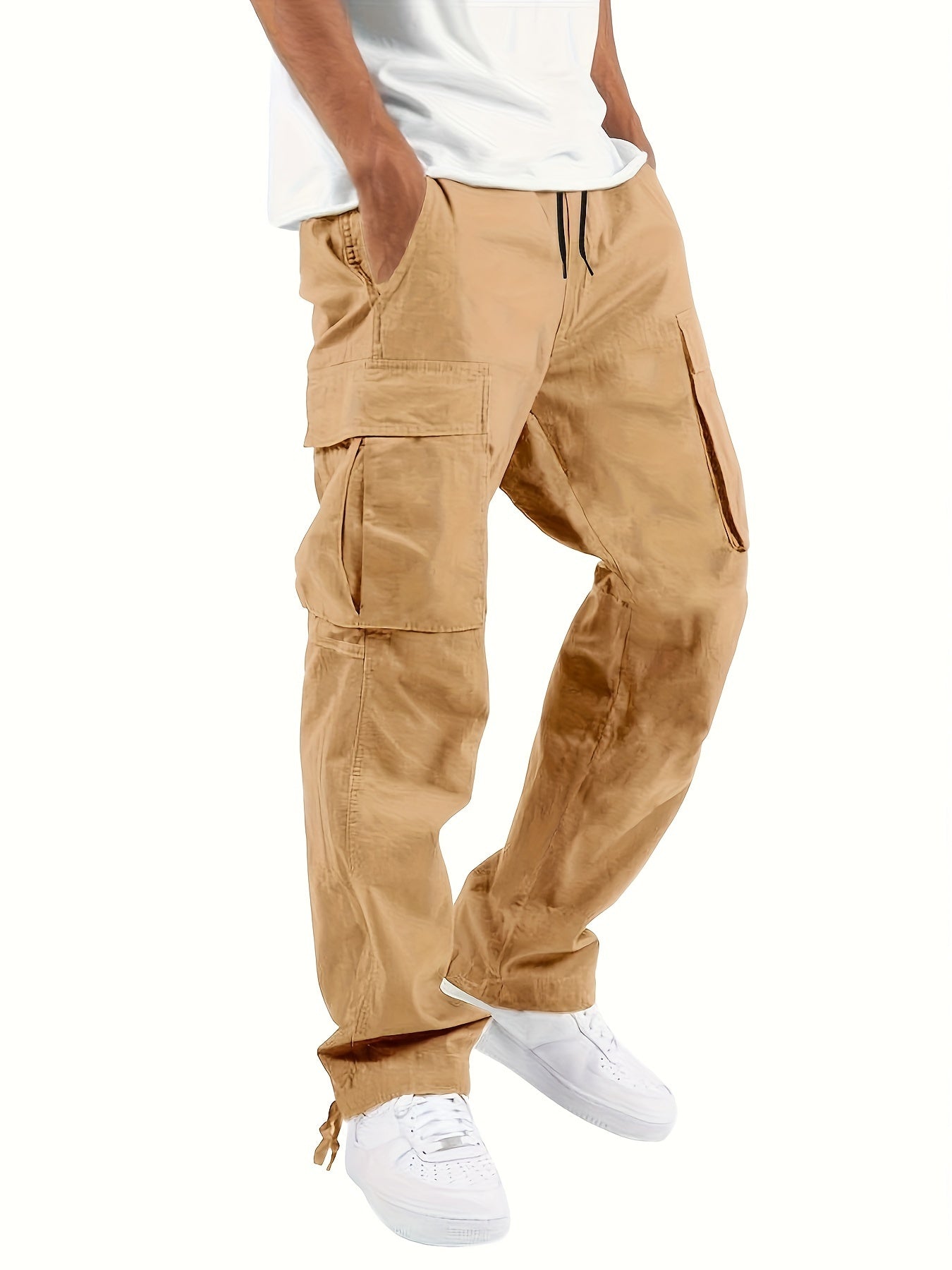 Tristan Pantalon Cargo Homme – Coupe Décontractée en Coton avec Poches Spacieuses & Style Moderne