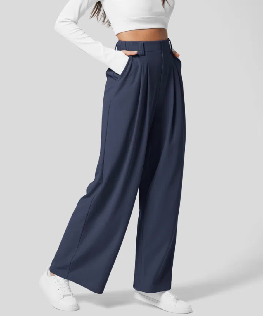 VelouraFlex™ Pants — Sculpt Your Curves with All-Day Comfort and Effortless Style
