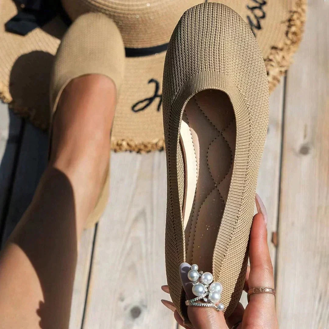 Mia | Orthopaedic Ballerina Flats with Comfort Sole