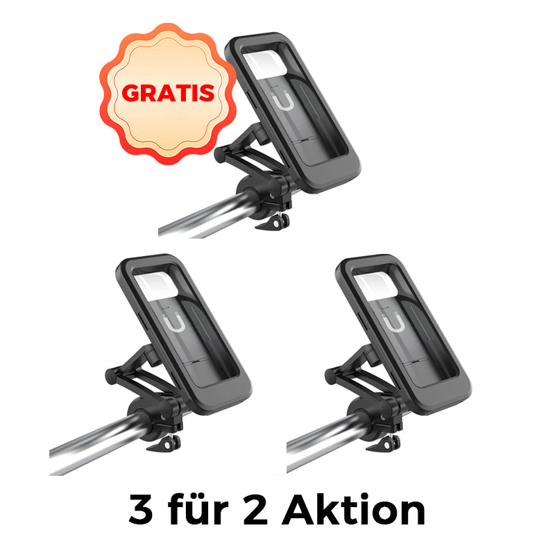 Wasserdichte Smartphone-Halterung für Fahrrad und Motorrad