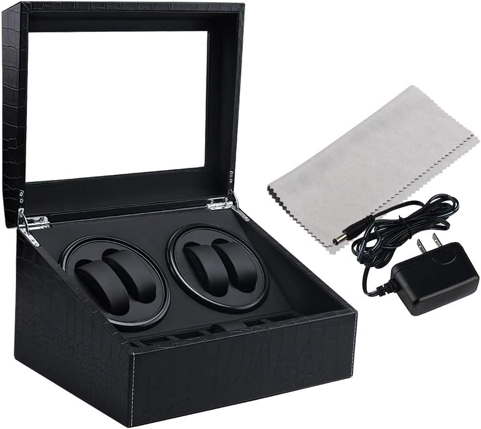 FörvarBillon® Quad - The Only Watch Winder with Ultra Silent (<5dB) Bi-Directional Japanese Motors | Designed by JesseVance Milan