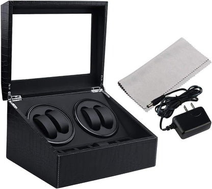 FörvarBillon® Quad - The Only Watch Winder with Ultra Silent (<5dB) Bi-Directional Japanese Motors | Designed by JesseVance Milan
