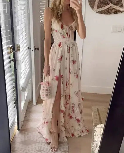 Women's Wedding Guest Floral Dress