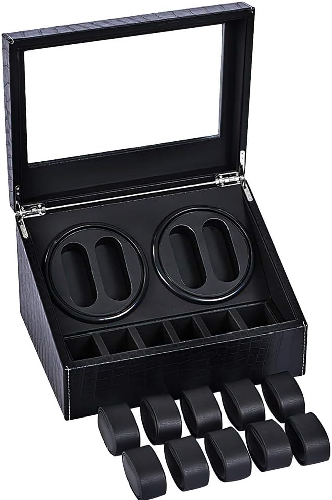 FörvarBillon® Quad - The Only Watch Winder with Ultra Silent (<5dB) Bi-Directional Japanese Motors | Designed by JesseVance Milan