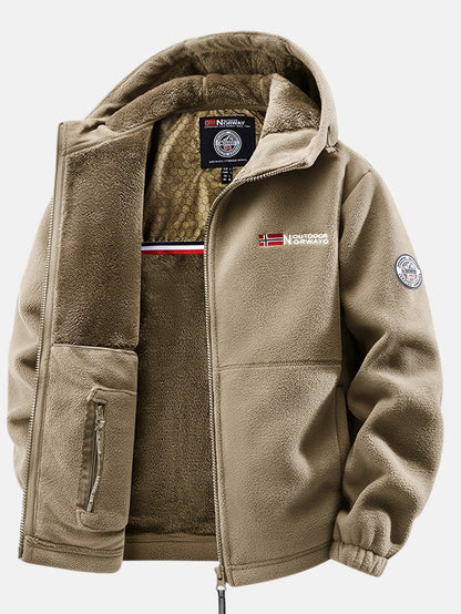 LUIS | CHAQUETA DE INVIERNO TÉRMICA DE FORRO POLAR