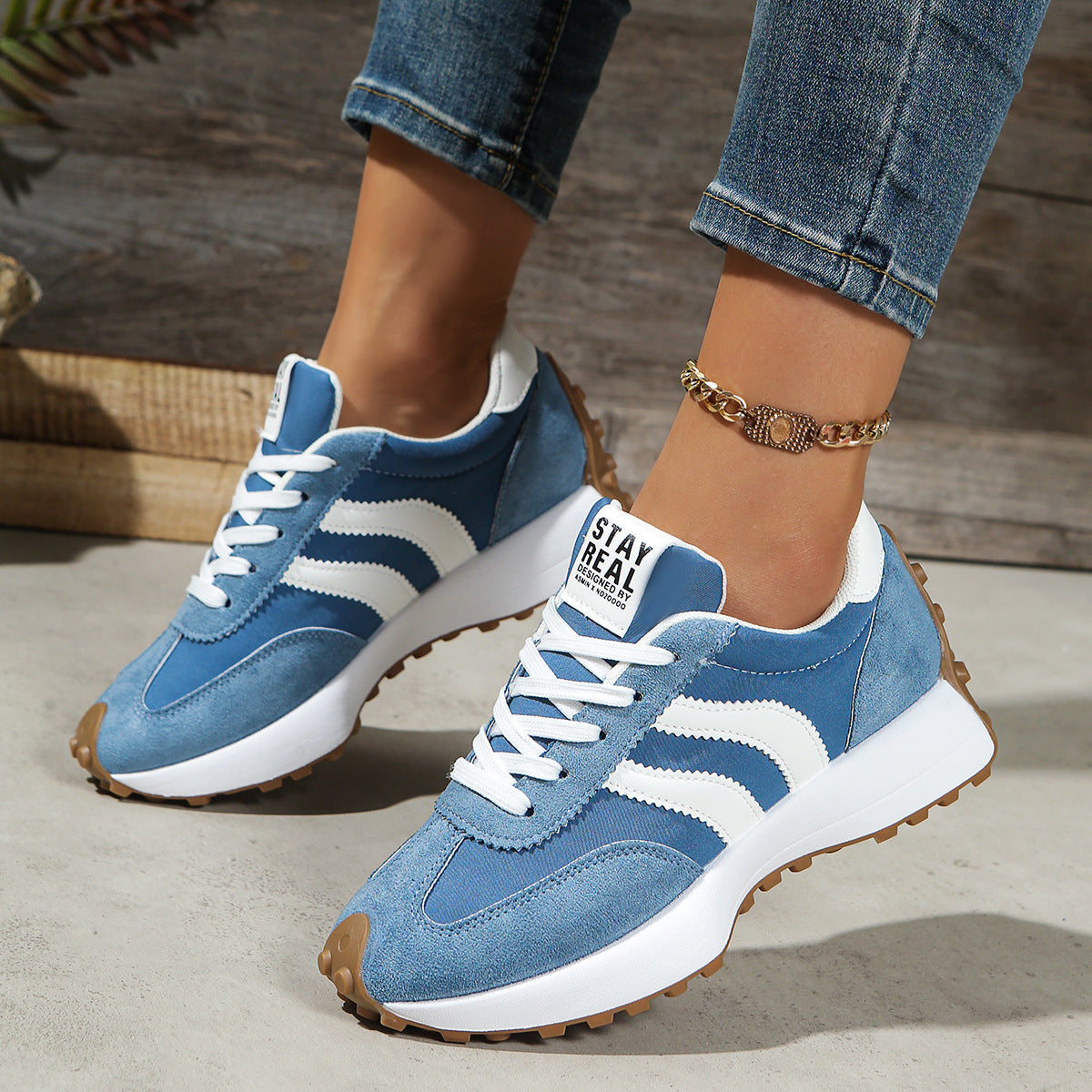 Elvae | Trendige Freizeitschuhe mit Sportivem Design