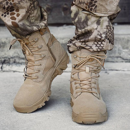Bottes militaires tactiques pour hommes